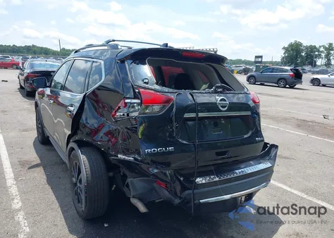2017 Nissan Rogue Sv from USA, damaged, VIN 5N1AT2MV1HC807470
